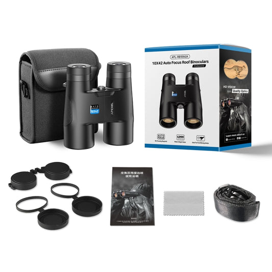 APEXEL 10x42 Fixed Focus Binoculars Autofocus Telescope(Black) by APEXEL