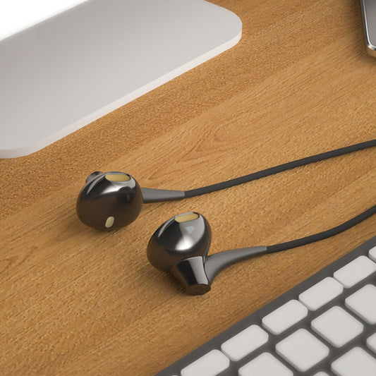 lanzero 3.5mm Wired In-Ear Sports Headphones(A2 Black) by buy2fix