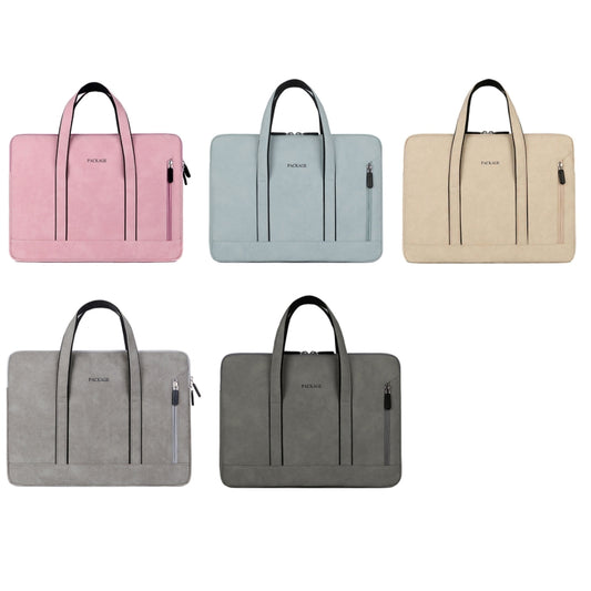 Q5 PU Waterproof and Wear-resistant Laptop Liner Bag, Size: 14 / 14.6 inch(Light Blue) by buy2fix