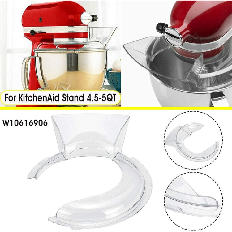 Replacement Pouring Shield Splash Guard for KitchenAid 4.5/5QT Stand Mixers by buy2fix