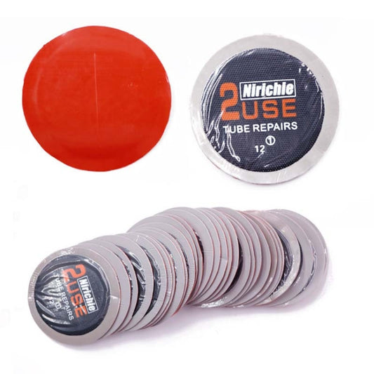 30 Tablets / Box Nirichie 60mm Round Car Tire Repair Patch Tire Repair Cold Patch Film by buy2fix