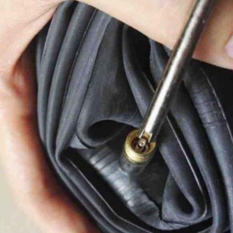 10 PCS Car Tire Electric Vehicle Valve Cap Bicycle Valve Core Switch, Style: Single Head Short by buy2fix