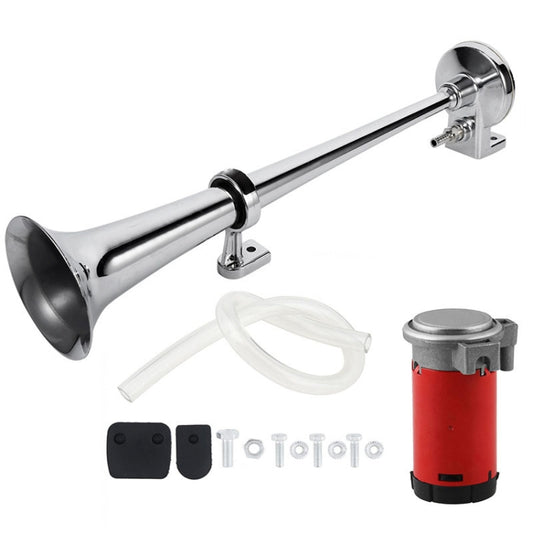 450mm Universal 17-Inch 150dB Loud Car Air Speaker(12V Red Motor) by buy2fix