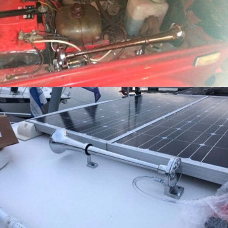 450mm Universal 17-Inch 150dB Loud Car Air Speaker(12V Red Motor) by buy2fix