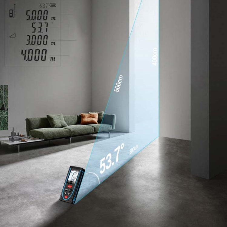 SNDWAY SW-M50 Laser Distance Meter Infrared Measuring Instrument, Distance: 50m by SNDWAY