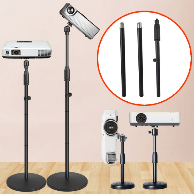 Plus Metal Disc Projector Bracket Camera Floor Desktop Bracket,Size: 0.3m With PTZ by buy2fix