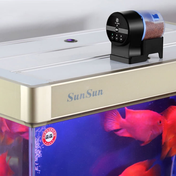 SUNSUN Smart Timing Automatic Fish Tank Feeder, Specification: AK-02 USB by SUNSUN