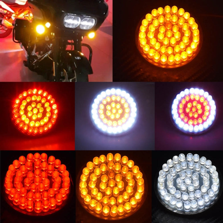 2 PCS Motorcycle LED Signal Steering Lamp For Dyna(White Light 1156 Without Lampshade) by buy2fix