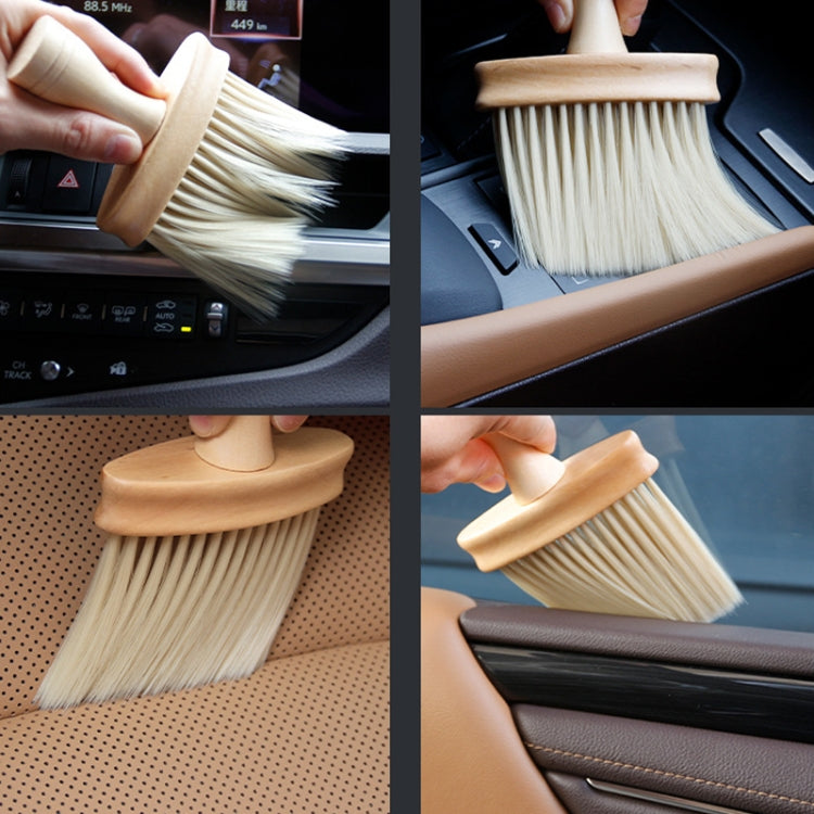 3 PCS Car Air Conditioning Vent Cleaning Brush Interior Cleaning Detail Brush(1920) by buy2fix