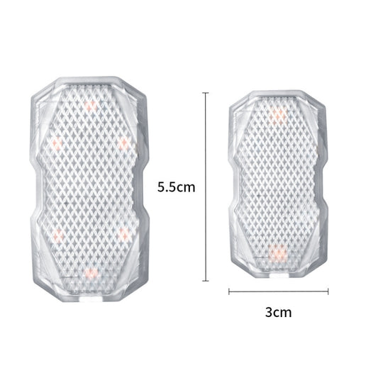 Car Colorful Voice-activated Reading Touch Atmosphere Light, Style: Touch Type (White) by buy2fix