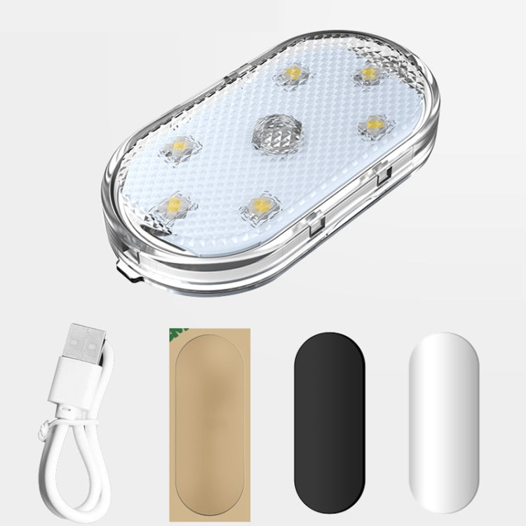 Car Lighting Reading Light LED Touch Sensing Ambient Light, Style:, Color: Pink Purple by buy2fix