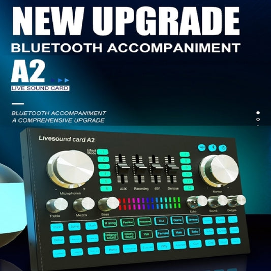 A2 Sound Card Mobile Computer Universal Live K Song Recording Equipment by buy2fix