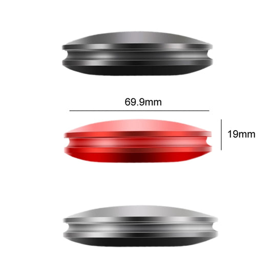 BEN.JACK Car Instrument Air Purification Solid Aroma Diffuser Ornament(Red) by BEN.JACK