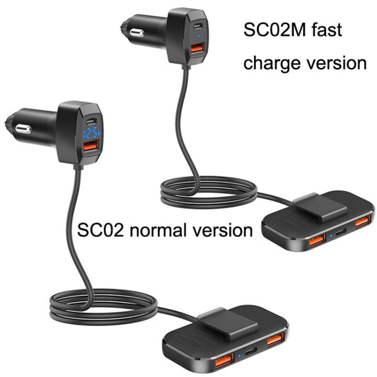SC02 5 In 1 Mobile Phone Fast Recharge Car Charger by buy2fix