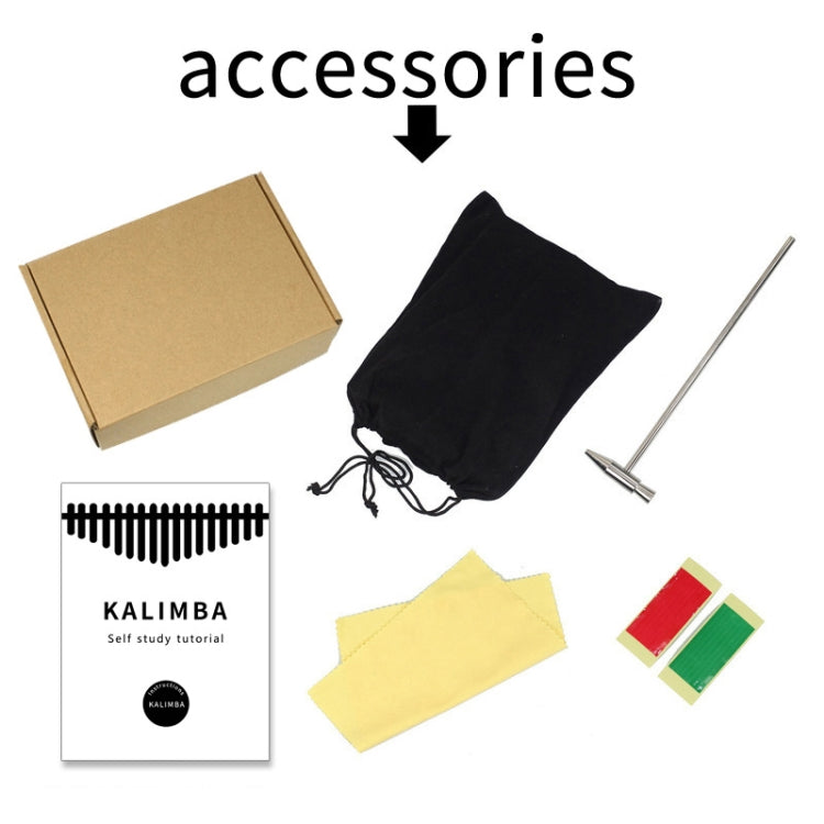 Wooden Portable Thumb Piano(Classic Deer) by buy2fix