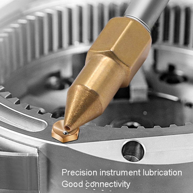 50 PCS Butter Machine Head Copper Universal Steel Tip Pneumatic Oil Nozzle Head by buy2fix