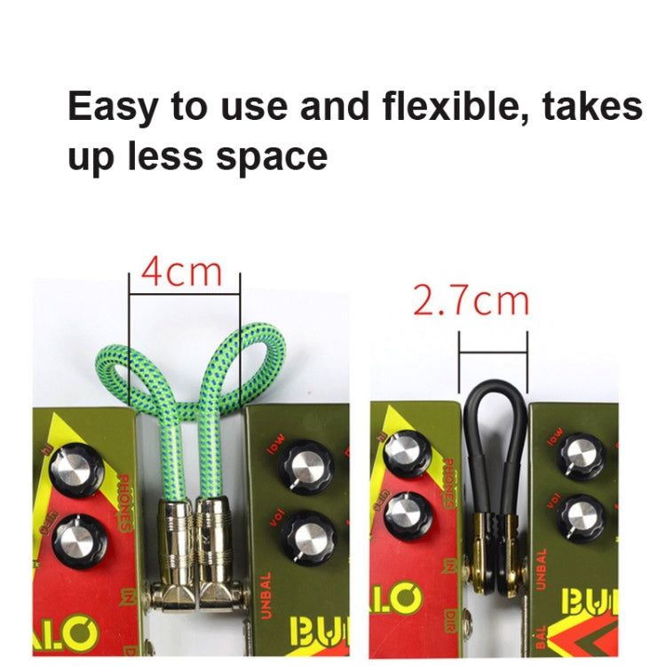 KGR Guitar Cables Guitar Effect Pedal Instrument Patch Cable, Specification: 15cm by KGR