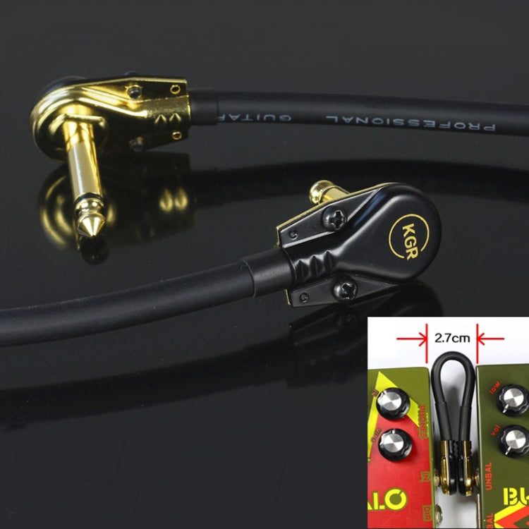 KGR Guitar Line Effector Noise Reduction Shielding Cable, Specification: 35cm by buy2fix