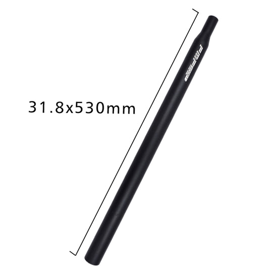 FMFXTR Aluminum Alloy Mountain Bike Extended Seat Post, Specification: 31.8x530mm (Black) by FMFXTR