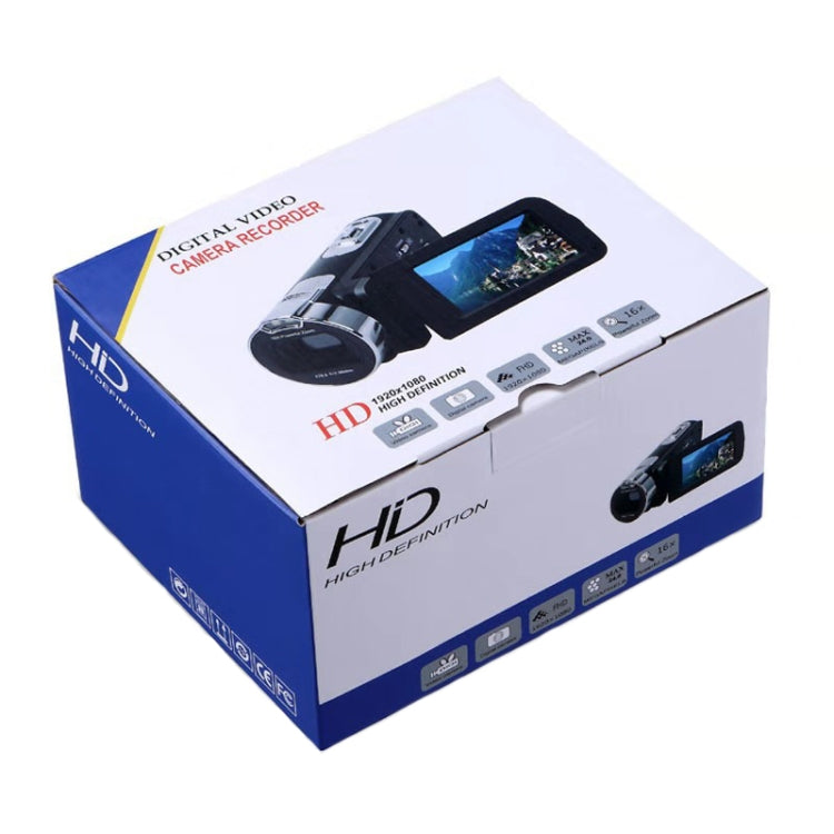 1080P 24MP Foldable Digital Camera, Style: UK Plug by buy2fix