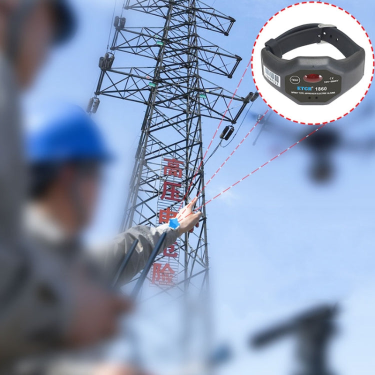 ETCR Non-contact High Voltage Alarm Ellectrician Test Pen, Model: ETCR1860 For Wrist by ETCR