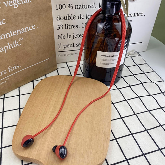 2 PCS Bluetooth Earphone Silicone Anti-Lost Cord For Samsung Glaxy Buds Pro(Red) by buy2fix