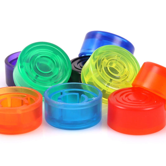 10 PCS JT1808 Electric Guitar Tuner Pedal Cap(Orange) by buy2fix