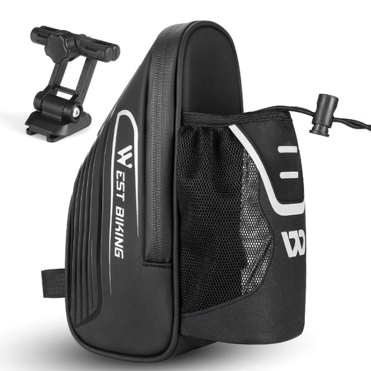 WEST BIKING Cycling Water Bottle Bag Rear Seat Saddle Bag(Black) by WEST BIKING