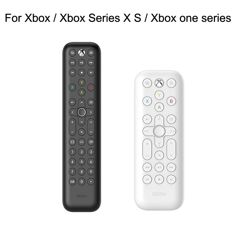 8BitDo Backlit Key Media Remote Control For Xbox, Style: Long Version (Black) by 8BitDo