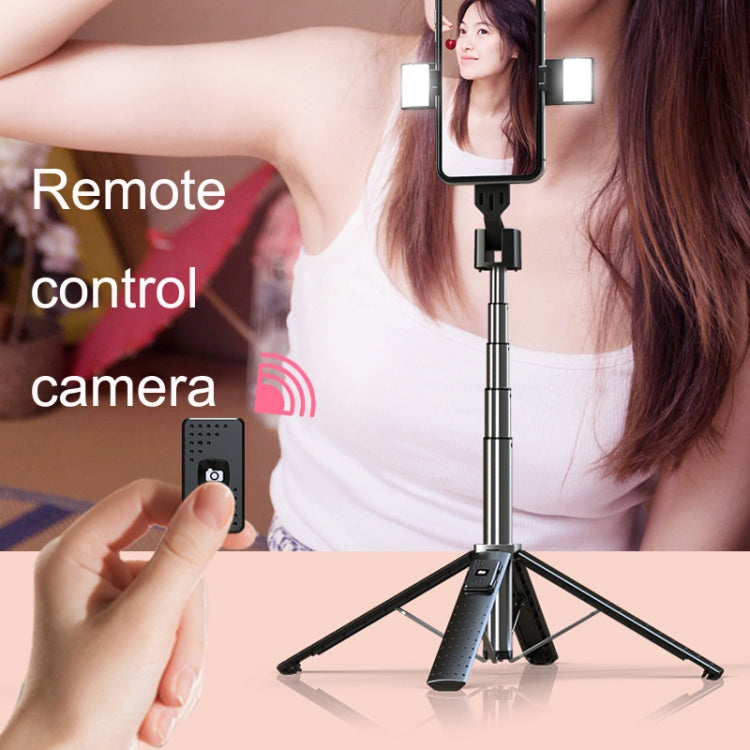 Mobile Phone Live Broadcast Bracket Bluetooth Telescopic Selfie Tripod, High: 102CM (Aluminum Alloy) by buy2fix