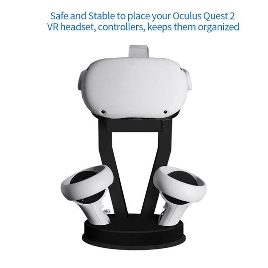 JYS-OC002 VR Bracket Desktop Storage Rack For Oculus Quest 2(Black) by buy2fix