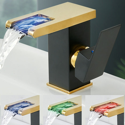 Smart Color-changing Temperature Recognition Faucet, Specification: B Style by buy2fix