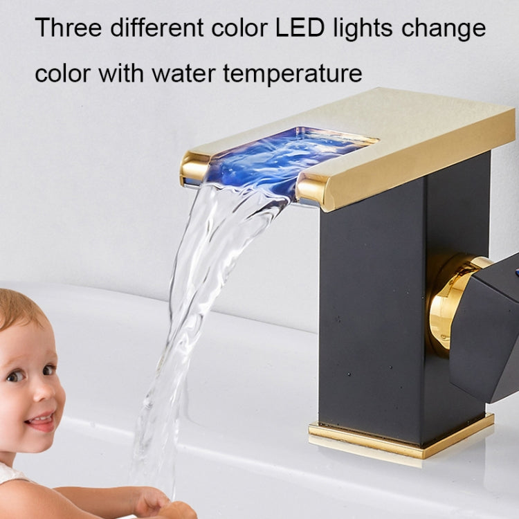 Smart Color-changing Temperature Recognition Faucet, Specification: D Style by buy2fix