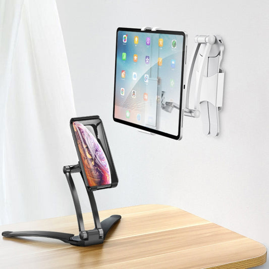 PB-41E Desktop Phone Tablet Lazy Folding Stand(Black) by buy2fix