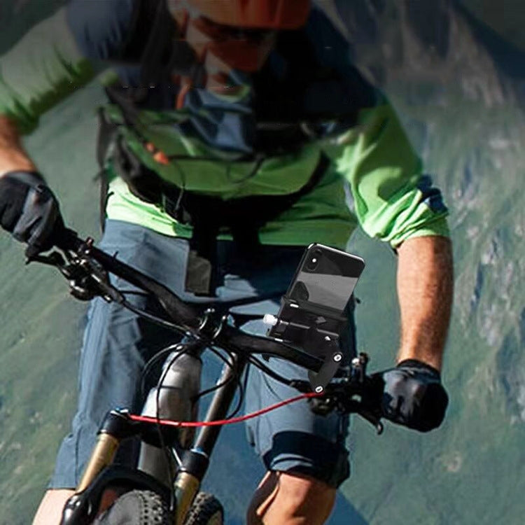 Motorcycle Bicycle Navigation Stand, Color: H5 White by buy2fix