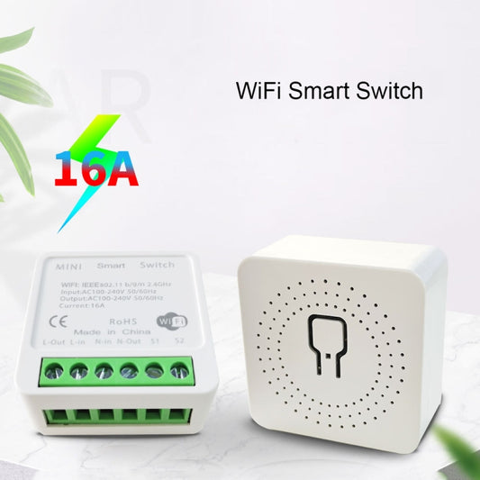 003 WiFi App Remote Voice Control Smart Switch(WiFi+Bluetooth Dual-mode 16A) by buy2fix