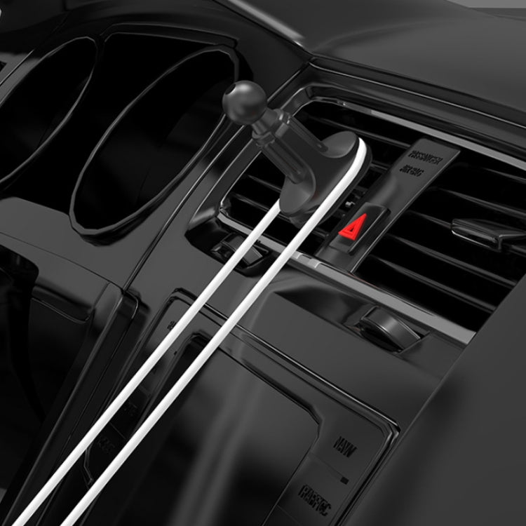 6 PCS Car Air Outlet Mobile Phone Bracket Base Can Clip Data Cable, Size: 17mm Ball Head by buy2fix