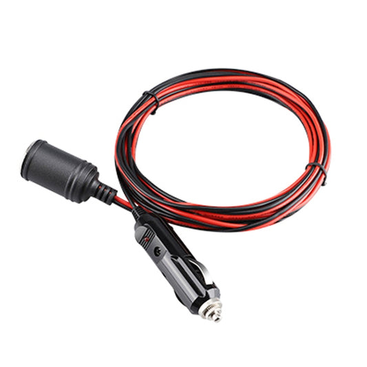 12-24V Car Cigarette Lighter Plug Extension Line, Cable Length 3.7m by buy2fix
