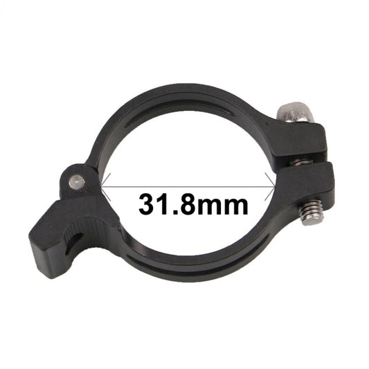 FMFXTR Bike Front Derailleur Clamp Straight Lock Turn to Clamp Converting Seat(Black 31.8mm) by FMFXTR