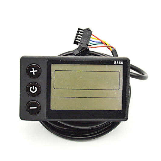 S866 Electric Bicycle Mountain Bike LCD Meter, Specification: A Type by buy2fix