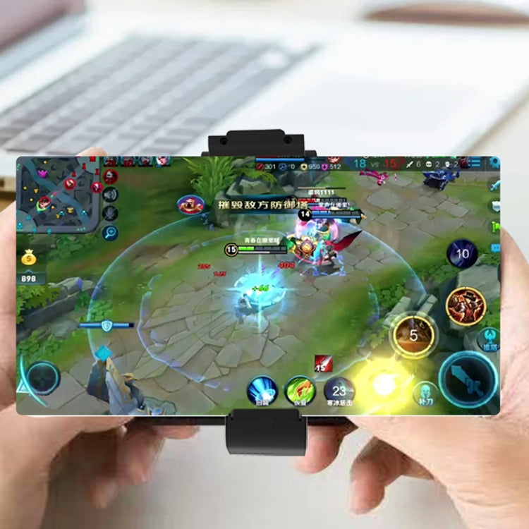 F22 Mobile Phone Screen Amplifier Desktop Lazy Folding Convenient Mobile Phone Stand(Black) by buy2fix