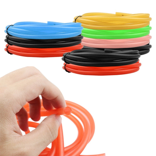 10PCS Motorcycle Modification Oil Pipe Rubber Gasoline Pipe, Length: 1m(Red) by buy2fix