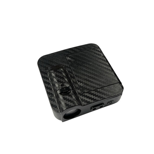 LED Infrared Induction Car Door Welcome Light Night Projection Ambient Light, Specification: Modern Circle (Blue)(1 Pair/Box) by buy2fix