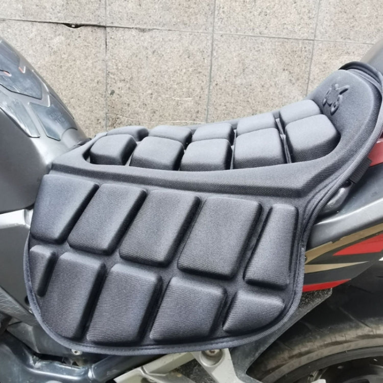 Shock Absorption Heat Insulation Breathable Motorcycle Seat Cushion, Style: Saddle Type by buy2fix