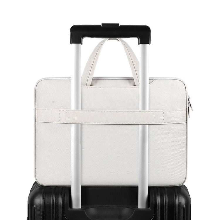 ND05SDZ Waterproof Wearable Laptop Bag, Size: 13.3 inches(Creamy-white) by buy2fix