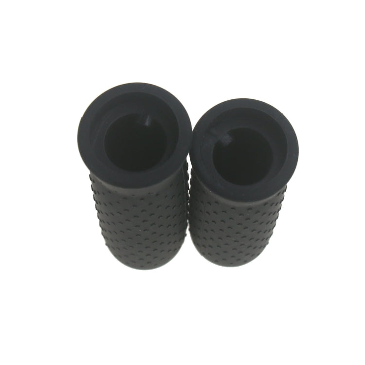 1 Pair Silicone Handbar Cover For Ninebot G30 MAX (Black) by buy2fix