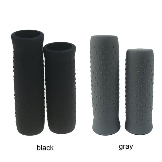 1 Pair Silicone Handbar Cover For Ninebot G30 MAX (Gray) by buy2fix