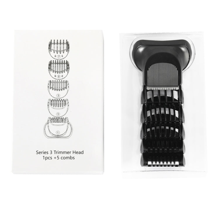 Electric Shaver 1 Head + 5 Combs For BRAUN 3 Series by buy2fix