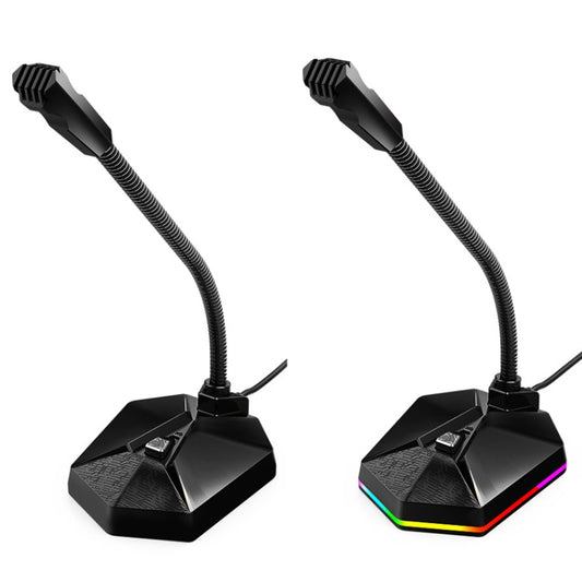 Metal Hose Meeting Desktop Microphone, Spec: USB Version (Black) by buy2fix