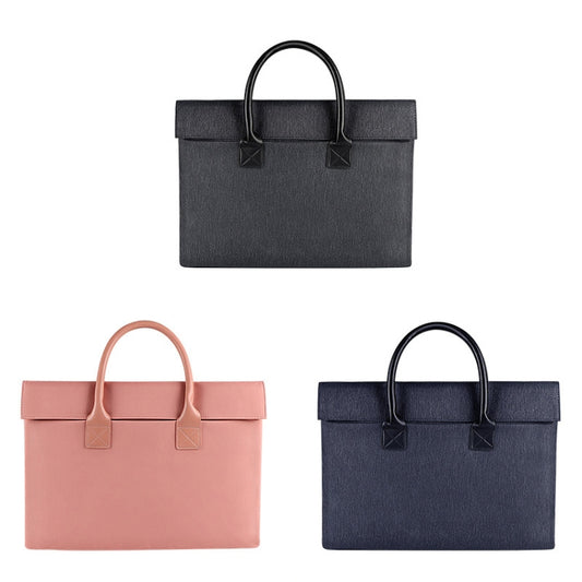 ST04 Waterproof Portable Laptop Case, Size: 14.1-15.4 inches(Beauty Pink) by buy2fix